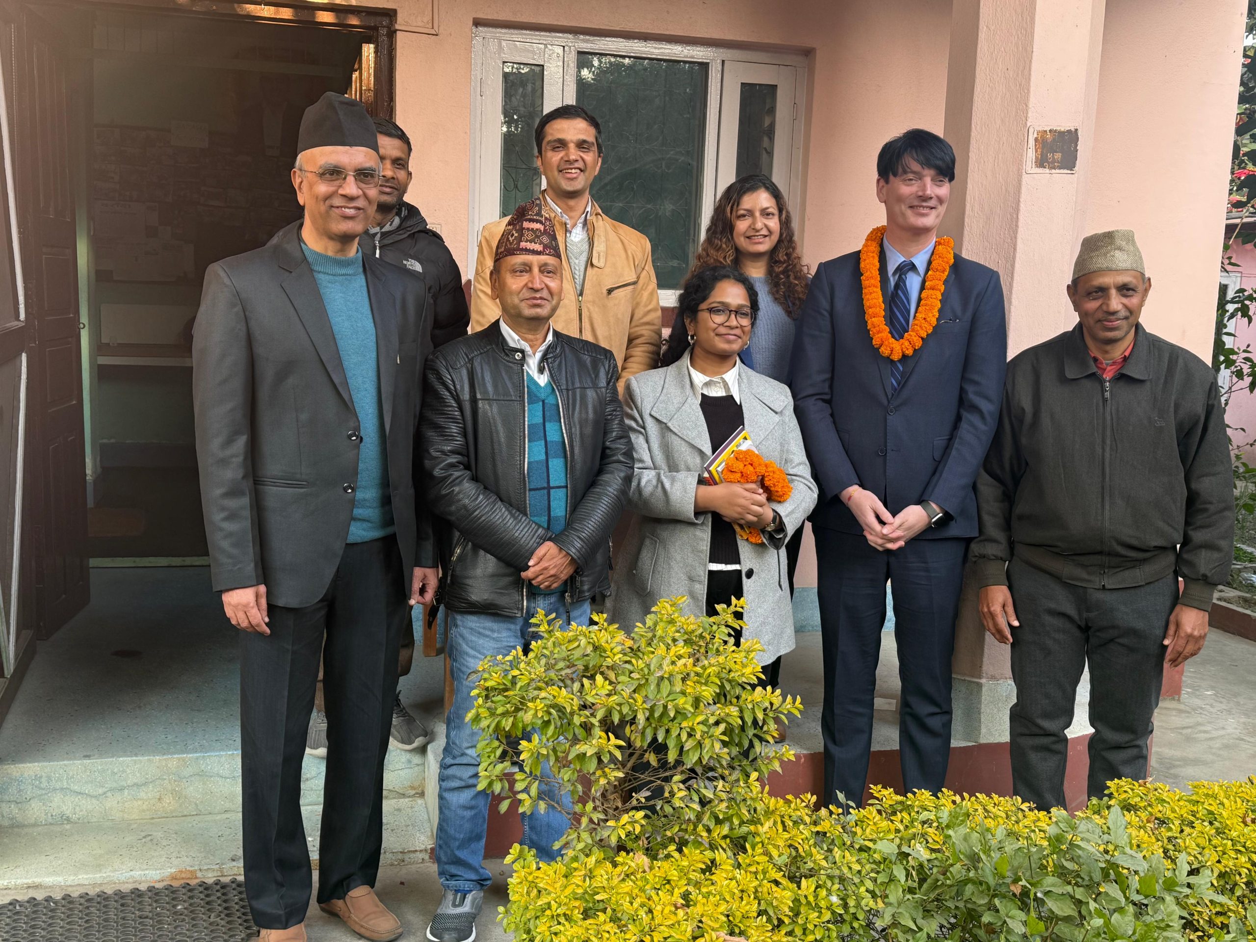 Irish Embassy delegation visited SAMAGRA’s Office